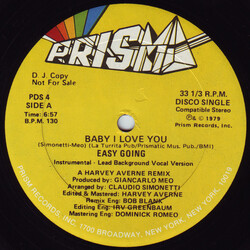 Easy Going Baby I Love You / Suzie Q VINYL 12" USED