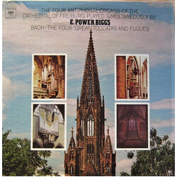 E. Power Biggs / Johann Sebastian Bach The Four "Great" Toccatas And Fugues Vinyl LP USED