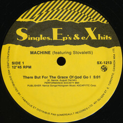 Machine / Stovaletti There But For The Grace Of God Go I USED VINYL 12INCH 45 RPM SINGLE REISSUE
