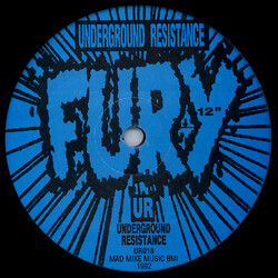 Underground Resistance Fury VINYL 12" USED