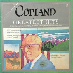 Leonard Bernstein / Aaron Copland / Eugene Ormandy Copland's Greatest Hits Vinyl LP USED