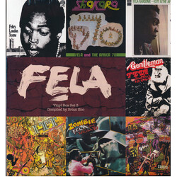 Fela Kuti Vinyl Box Set 3 Vinyl 7 LP Box Set USED