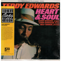 Teddy Edwards Heart & Soul Vinyl LP USED