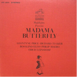 Leontyne Price / Richard Tucker (2) / Rosalind Elias / Philip Maero / Erich Leinsdorf Highlights From Madama Butterfly Vinyl LP USED