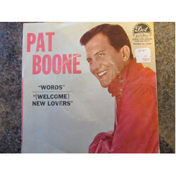 Pat Boone (Welcome) New Lovers USED VINYL 7INCH 45 RPM SINGLE