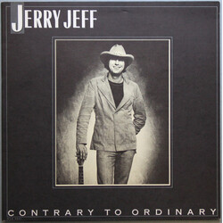 Jerry Jeff Walker Contrary To Ordinary Vinyl LP USED