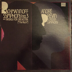 Sergei Vasilyevich Rachmaninoff / André Previn / The London Symphony Orchestra Symphony No. 3 In A Minor / The Rock Fantasy For Orchestra Vinyl LP USE