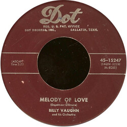 Billy Vaughn And His Orchestra Melody Of Love / Joy Ride USED VINYL 7INCH SINGLE 45 RPM