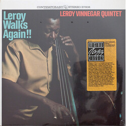 Leroy Vinnegar Quintet Leroy Walks Again Vinyl LP USED