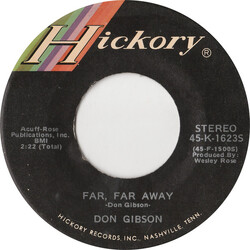Don Gibson Far, Far Away / What's Happened To Me USED VINYL 7INCH 45 RPM SINGLE