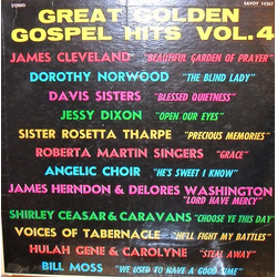 Various Great Golden Gospel Hits Volume 4 Vinyl LP USED