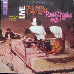 Ravi Shankar Ravi Shankar At The Monterey International Pop Festival Vinyl LP USED