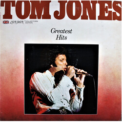 Tom Jones Greatest Hits Vinyl LP USED