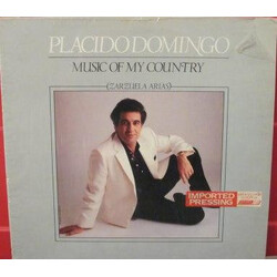 Placido Domingo Music Of My Country (Zarzuela Arias) Vinyl LP USED
