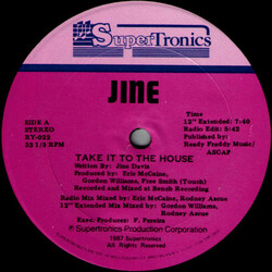 Jine Take It To The House VINYL 12" USED