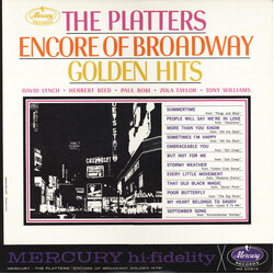 The Platters Encore Of Broadway Golden Hits Vinyl LP USED