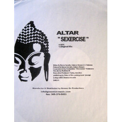 Altar Sexercise USED VINYL 12INCH WHITE LABEL