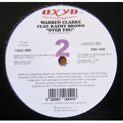 Warren Clarke Over You (Part 2) VINYL 12" USED