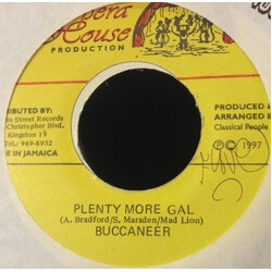 Buccaneer Plenty More Gal Vinyl 7" USED