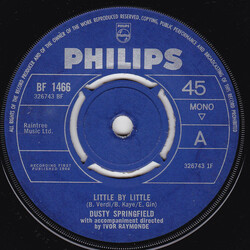 Dusty Springfield Little By Little USED VINYL 7INCH 45 RPM SINGLE MONO