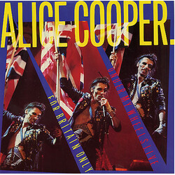 Alice Cooper For Britain Only / Under My Wheels (Live) USED VINYL 7INCH 45 RPM SINGLE