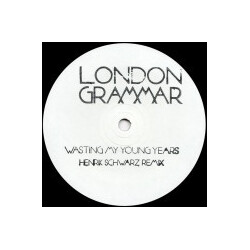 London Grammar Wasting My Young Years (Henrik Schwarz Remix) USED VINYL 12INCH WHITE LABEL