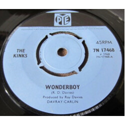 The Kinks Wonderboy USED VINYL 7INCH 45 RPM SINGLE MONO