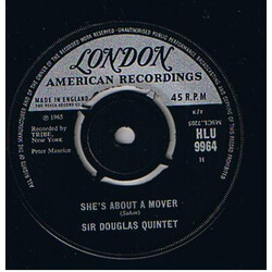 Sir Douglas Quintet She's About A Mover USED VINYL 7INCH 45 RPM SINGLE