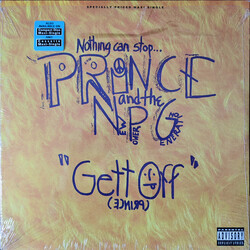 Prince / The New Power Generation Gett Off USED VINYL 12INCH 33 S RPM MAXI-SINGLE