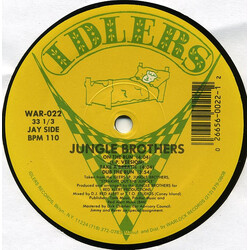 Jungle Brothers On The Run VINYL 12" USED