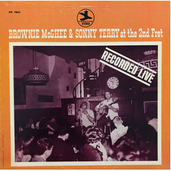 Sonny Terry & Brownie McGhee Brownie McGhee & Sonny Terry At The 2nd Fret Vinyl LP USED