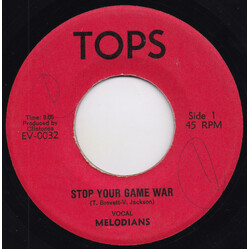 The Melodians Stop Your Gang War USED VINYL 7INCH 45 RPM MISPRINT