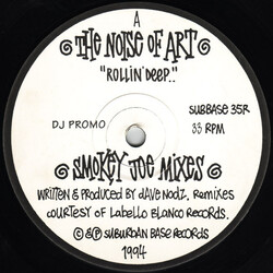 The Noise Of Art Rollin' Deep.. (Remixes) USED VINYL 12INCH PROMO