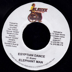Elephant Man Egyptian Dance USED VINYL 7INCH 45 RPM