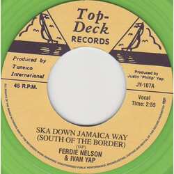 Ferdie Nelson / Ivan Yap / Roland Alphonso Ska Down Jamaica Way / Rolli Rollin' USED VINYL 7INCH 45 RPM SINGLE REISSUE