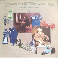 Gustav Holst / Ralph Vaughan Williams / London Wind Orchestra / Denis Wick Music For Winds Vinyl LP USED