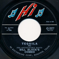 Bill Black's Combo Tequila / Raunchy USED VINYL 7INCH 45 RPM SINGLE