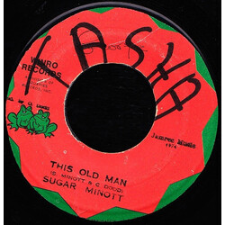 Sugar Minott This Old Man USED VINYL 7INCH 45 RPM REPRESS