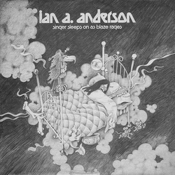 Ian A. Anderson Singer Sleeps On As Blaze Rages Vinyl LP USED