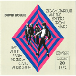David Bowie Ziggy Stardust And The Spiders From Mars Live At The Santa Monica Civic Auditorium Vinyl LP USED