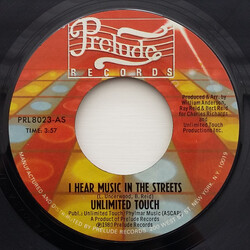 Unlimited Touch I Hear Music In The Streets USED VINYL 7INCH SINGLE 45 RPM