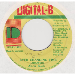 Alton Black Ever Changing Time Vinyl 7" USED