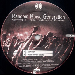 Random Noise Generation 'The Existence Of' Echelon VINYL 12" USED