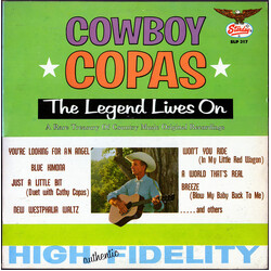 Cowboy Copas The Legend Lives On Vinyl LP USED