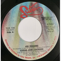 Adrian John Loveridge 400 Dragons USED VINYL 7INCH PROMO STEREO