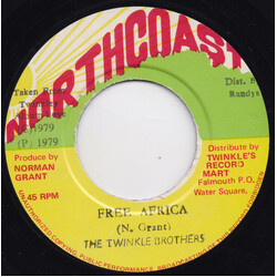 Twinkle Brothers Free Africa USED VINYL 7INCH 45 RPM