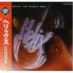 Helix (3) Walkin' The Razor's Edge Vinyl LP USED