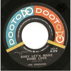 The Penguins Baby Let's Make Some Love / Kiss A Fool Goodbye USED VINYL 7INCH 45 RPM SINGLE REISSUE