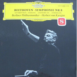 Ludwig Van Beethoven / Berliner Philharmoniker / Herbert von Karajan Symphonie Nr. 8 / Ouvertüren: »Fidelio« · »Leonore III« · »Coriolan« Vinyl LP USE