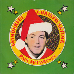 Paul McCartney Wonderful Christmastime VINYL 7" USED